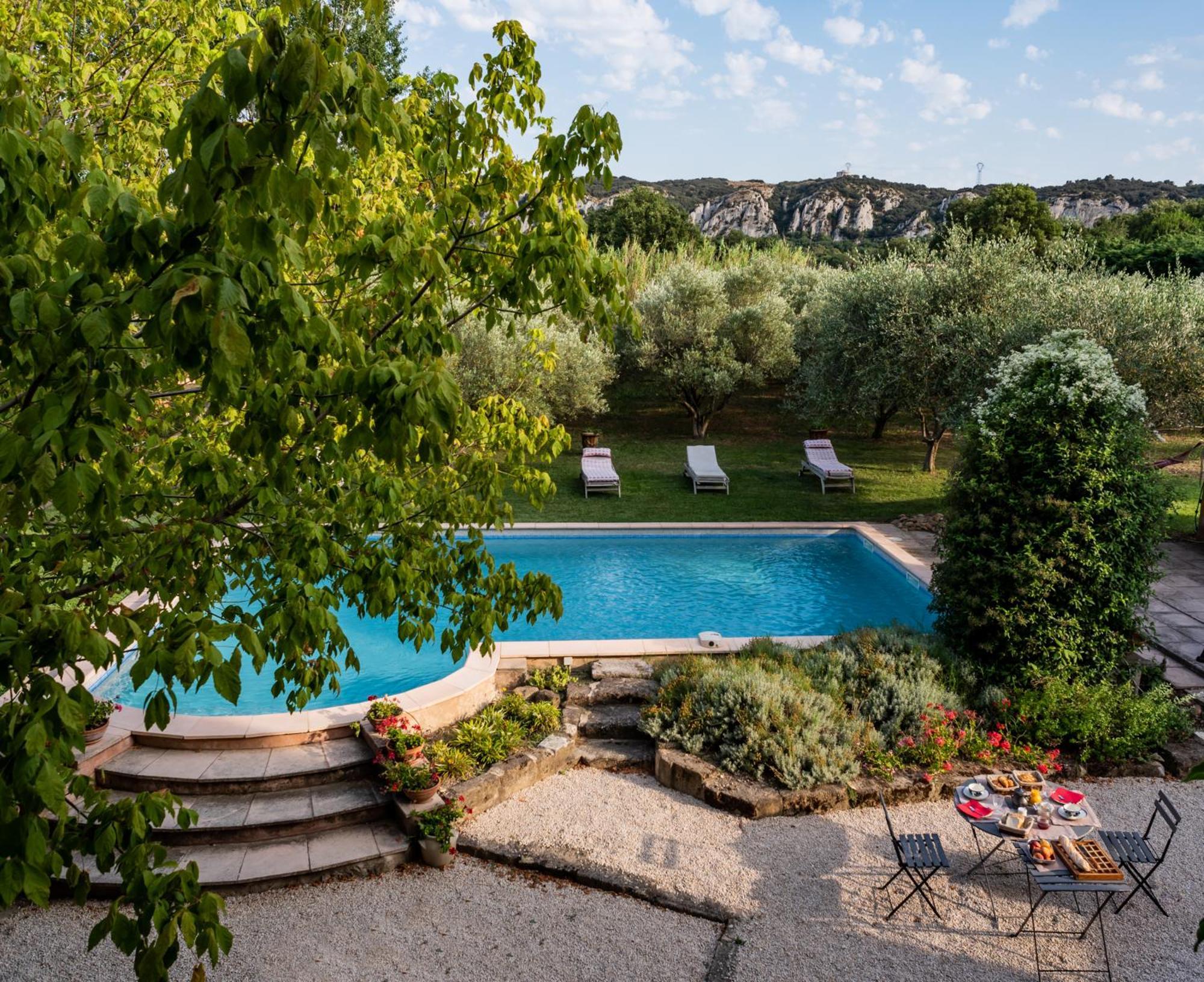 Mas De L'Arrivette Bed & Breakfast Saint-Geniès-de-Comolas Dış mekan fotoğraf