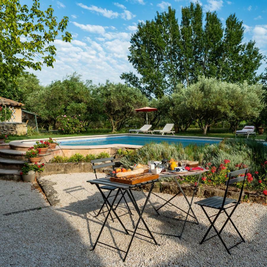 Mas De L'Arrivette Bed & Breakfast Saint-Geniès-de-Comolas Dış mekan fotoğraf