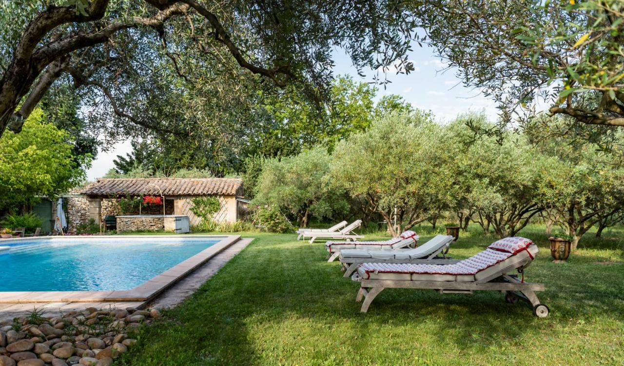 Mas De L'Arrivette Bed & Breakfast Saint-Geniès-de-Comolas Dış mekan fotoğraf